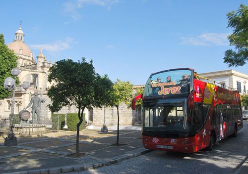 purchase get buy reservation tickets tours Tourist Bus City Sightseeing visit Jerez de la Frontera